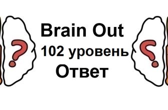 Brain Out 102 уровень