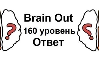 Brain Out 160 уровень