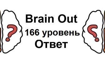Brain Out 166 уровень