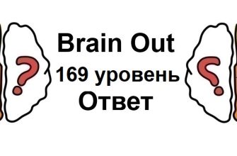 Brain Out 169 уровень