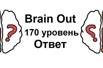 Brain Out 170 уровень