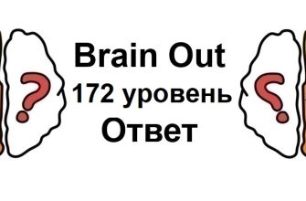 Brain Out 172 уровень