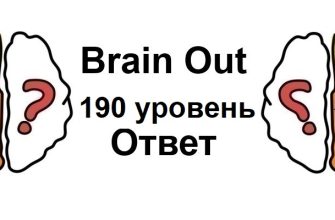 Brain Out 190 уровень