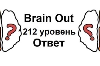 Brain Out 212 уровень