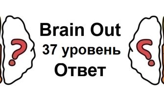 Brain Out 37 уровень