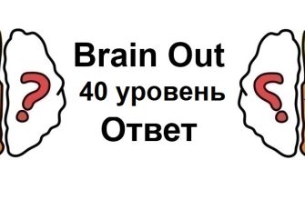 Brain Out 40 уровень