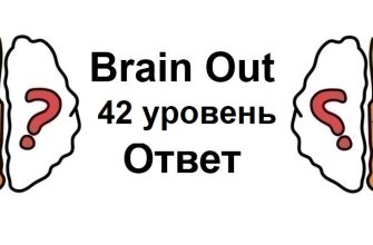 Brain Out 42 уровень