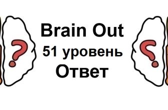 Brain Out 51 уровень