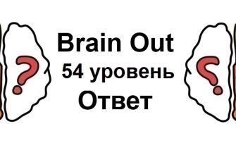 Brain Out 54 уровень