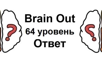 Brain Out 64 уровень