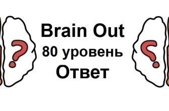 Brain Out 80 уровень