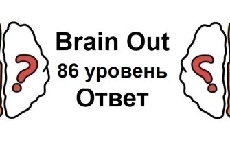 Brain Out 86 уровень