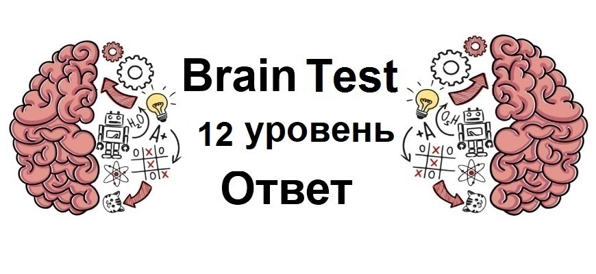 Brain Test 12 уровень