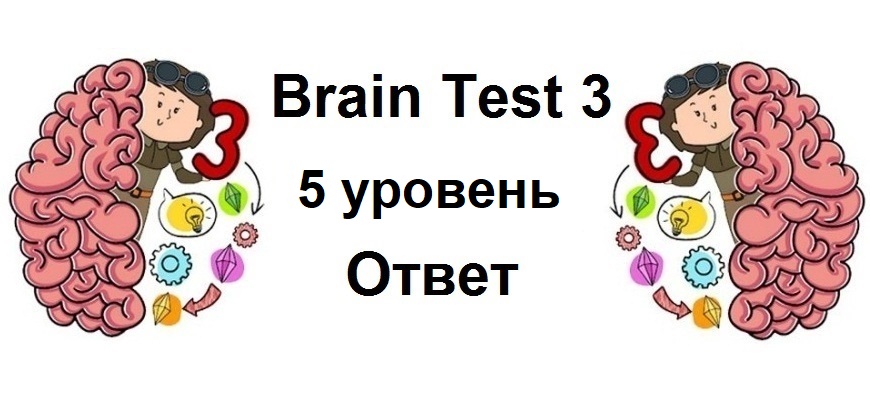 Brain Test 3 уровень 5