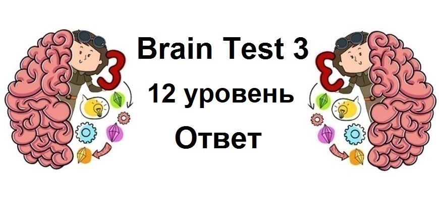 Brain Test 3 уровень 12