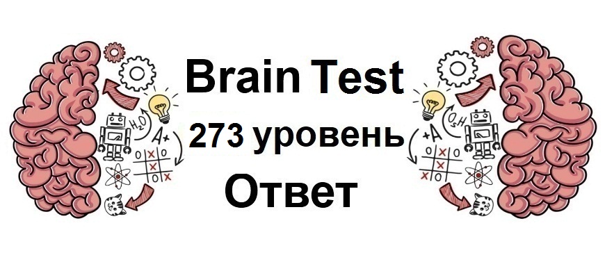 Brain Test 273 уровень