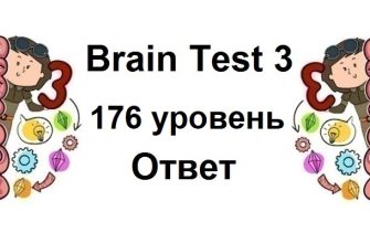 Brain Test 3 уровень 176