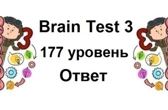 Brain Test 3 уровень 177