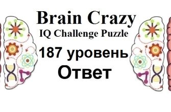 Brain Crazy 187 уровень