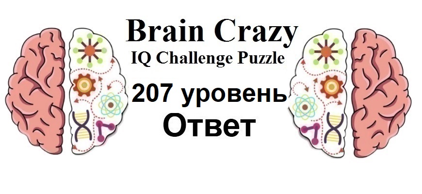 Brain Crazy 207 уровень