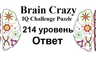 Brain Crazy 214 уровень