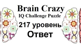 Brain Crazy 217 уровень