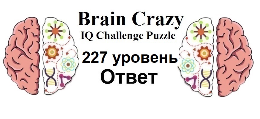 Brain Crazy 227 уровень