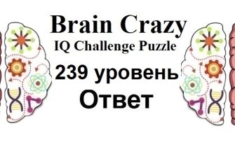 Brain Crazy 239 уровень