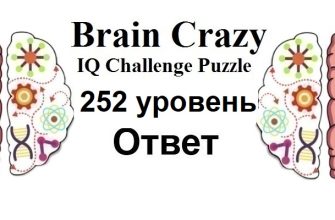 Brain Crazy 252 уровень
